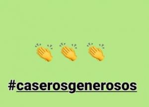 #caserosgenerosos