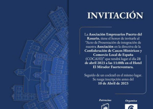 La Asociación de Comerciantes Casco Viejo de Santander estará el próximo día 21 de Abril Fuerteventura